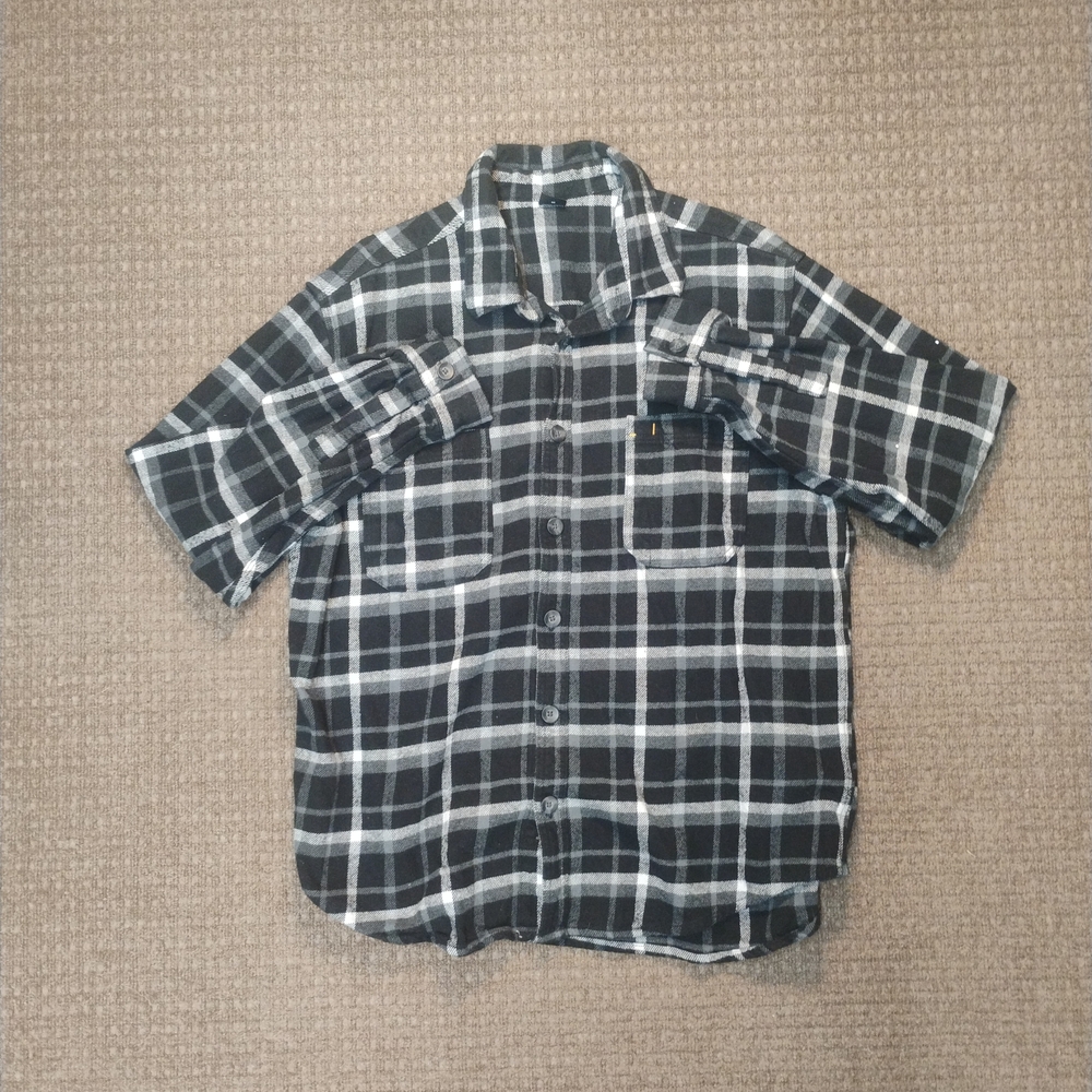 Brahma Men’s XL Plaid Flannel Button-Down Shirt Multicolor Workwear Outdoor